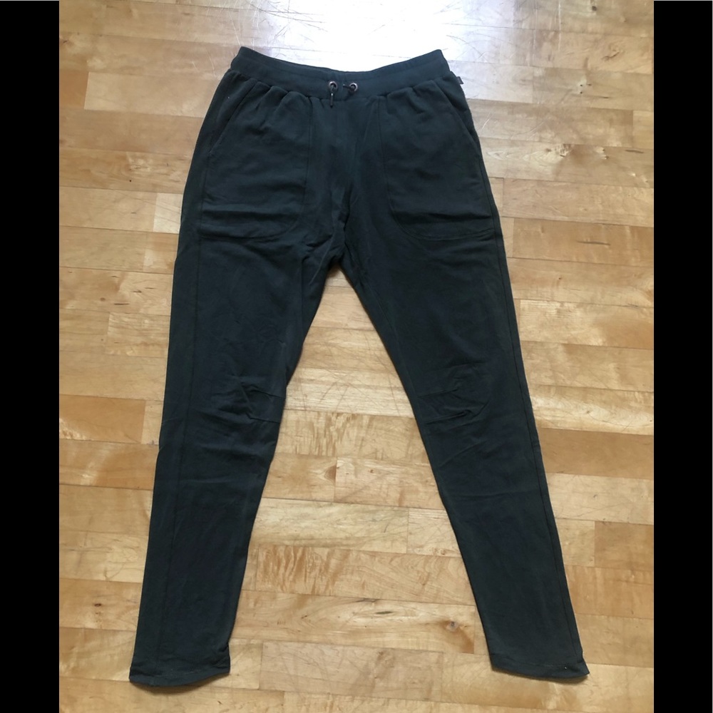 Mens dark green sweatpants